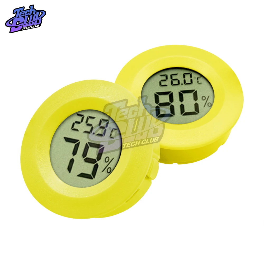 6Color Mini LCD Digital Thermometer Hygrometer Fridge Freezer Tester Temperature Humidity Meter Detector Home Measuring Tool