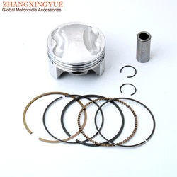 Scooter 4-Valve 61mm Racing Piston Kit for GY6 125cc 150cc Upgrade to 180cc 152QMI 157QMJ 4-Stroke Engine Parts