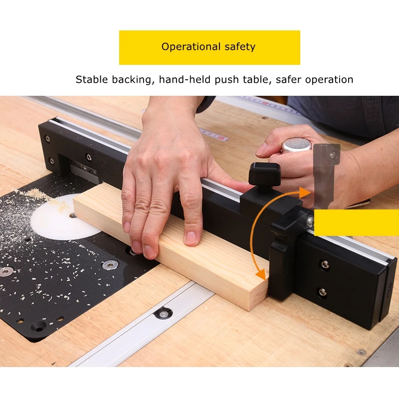 Houtbewerking En Flip Stopper Verbeterde Hek Mijter Gauge Set Tafel Zag Router Hoek Mijter Gauge Gids 450Mm