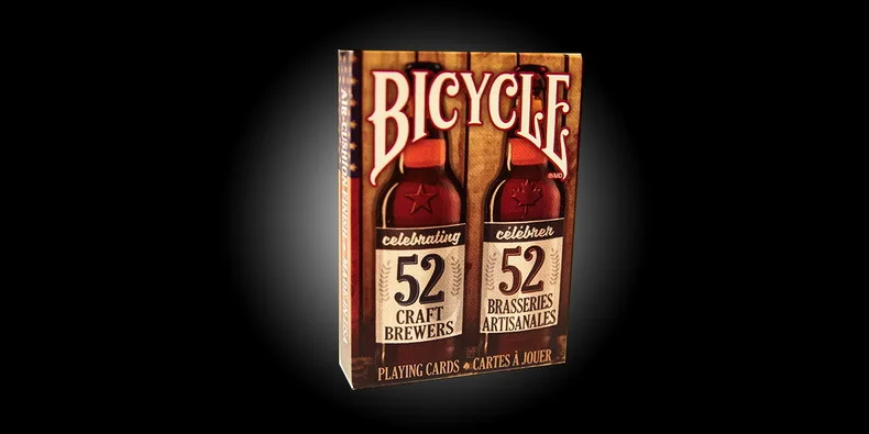 Bicycle Craft Beer Spirit of North America V2 Playing Cards breweries Deck Poker Magic Cards Magic Tricks Props for Magician