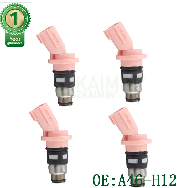 New SET 4 HIGH QUALITY FUEL INJECTOR /NOZZLE OEM For Nissan 100NX Almera Sunny Tsuru Primera Sentra AD A46-H12 16600-73C00 K-M