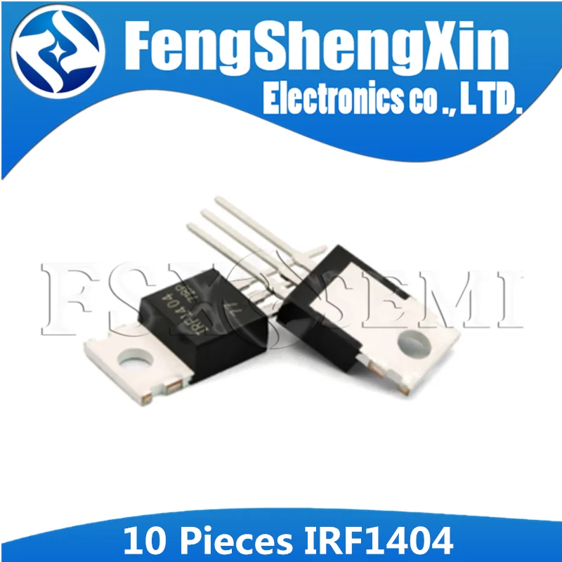 10pcs/lot IRF1404 IRF1404PBF IRF1404Z TO-220 Power MOSFET