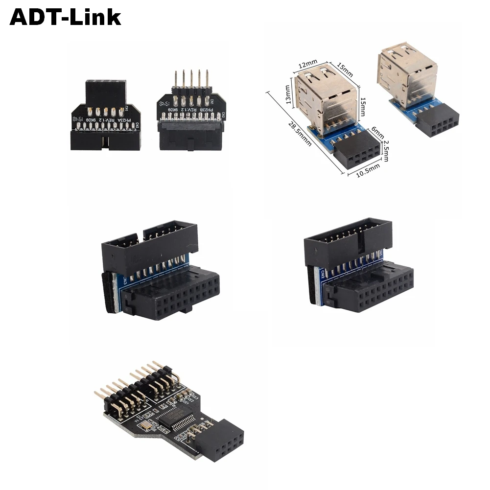 Usb 3.0 19/20Pin Fe… - image