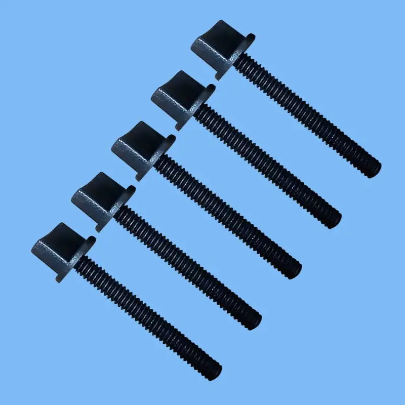 10 Pcs D6 MM Threaded Nylon Thumb Screws  Bolt Screws Hand Screws (2 Inch) For  RC Accessory DIY RC Replancement Parts