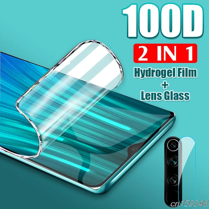 Hydrogel Film For ZTE Blade A7 A7S A5 2019 2020 Screen Protector Camera Len Film For Blade 20 Smart Not Glass