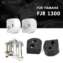 Elevador de manillar para motocicleta, accesorios plateados para Yamaha FJR1300 FJR 1300, 2006, 2020, 2019, 2018, 2017, 2016, 2015, 2014, 2013, 2012, 2011