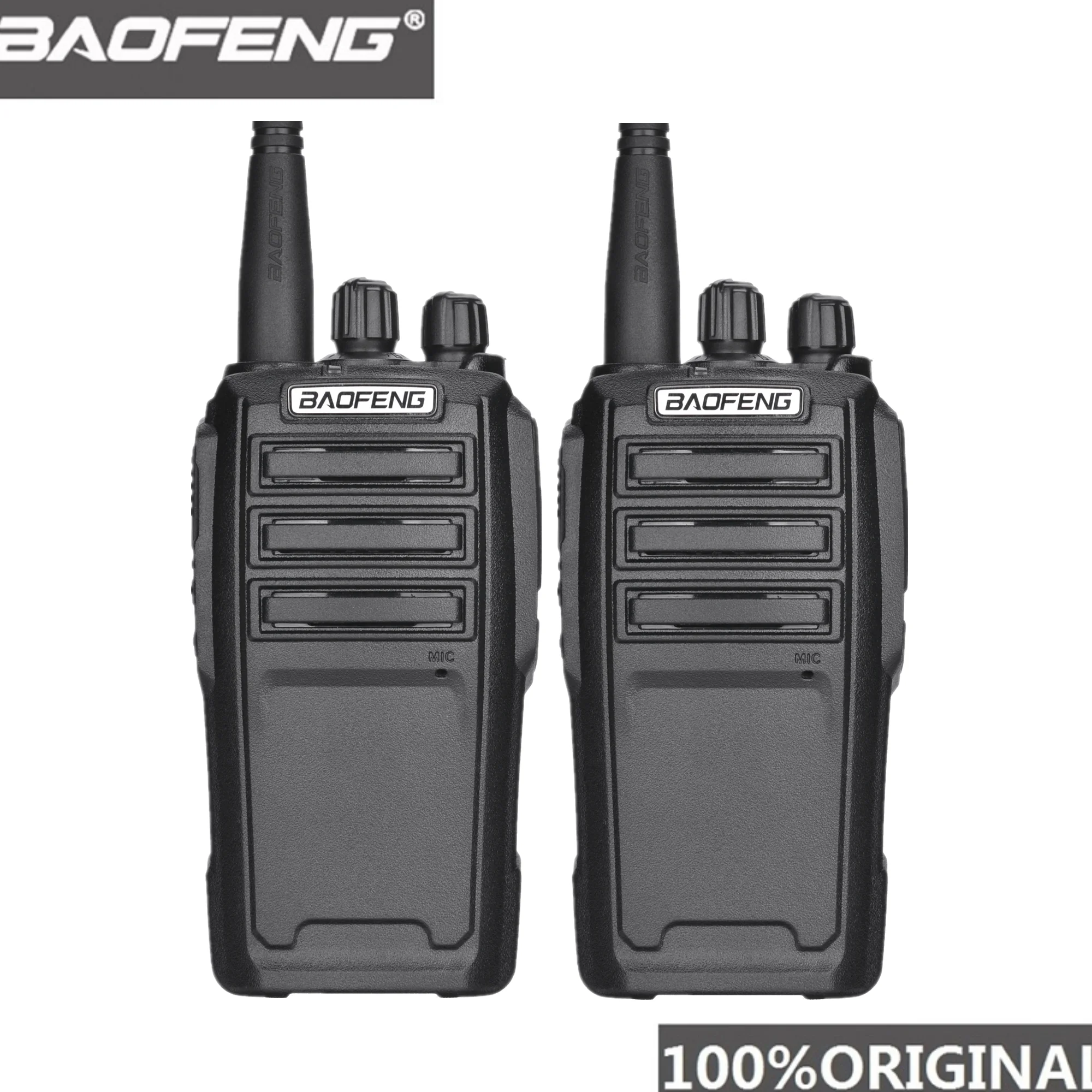 Baofeng-walkie-talkie de mano encriptado, Radio Ham de 8W, equipo de seguridad, transceptor HF, 2 unidades