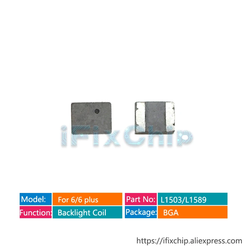 1set/lot for iPhone 6/6 plus Backlight fix Kit IC U1502 DY Coil L1503 Diode D1501 Capacitor C1530/C1531/C1505 Filter FL2024 2026