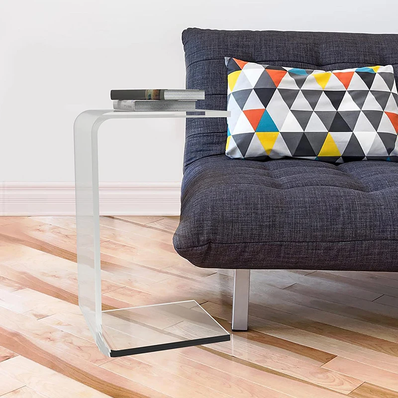 Acrylic Small Stool Transparent U-shape Children's Home Nordic Simple Modern Low Stool Taboret Shoe Changing Stool Flat Stool