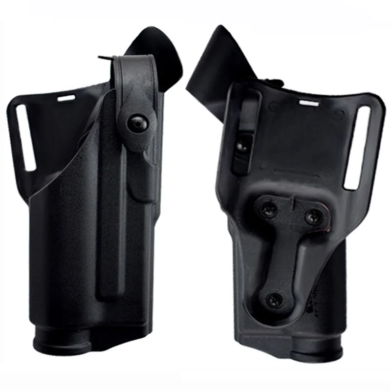 Military tactics Glock 17 19 22 23 31 32 Air gun holster Right hand gun with holster and flashlight Hunting and equipment