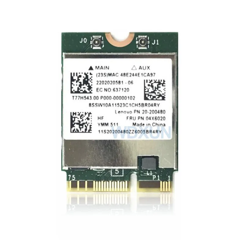 Broadcom BCM94352Z 802.11AC NGFF Dual band 867Mbps WIFI BT 4.0 Card For Y50 Y40 Y70 B50 N50 B40 04x6020 Win7 WIN8 WIN10 CARD