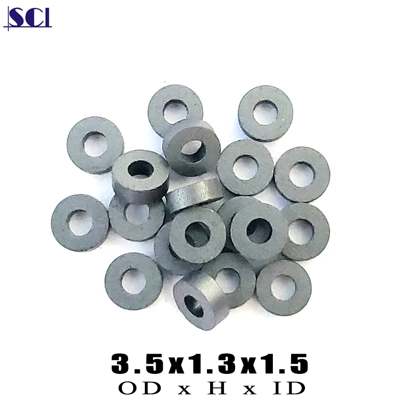 3.5x1.3x1.5 100PCS Wholesale Strung On Diode Triode Pin Nizn Ferrite Beads For EMI