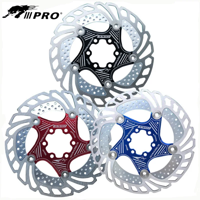 IIIPRO Brake Discs Mtb Rotor 160mm 180mm Disco 203mm 140mm Bicycle Caliper Mountain Bike Disc Brakes Cooling Cycling Accesories