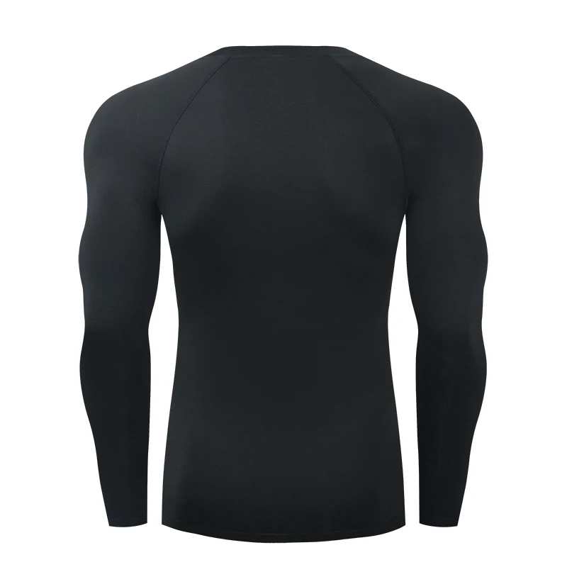 Men Compression Running T Shirt Fitness Tight Long Sleeve Sport tshirt Training Jogging Shirts Gym Sportswear Quick Dry rashgard