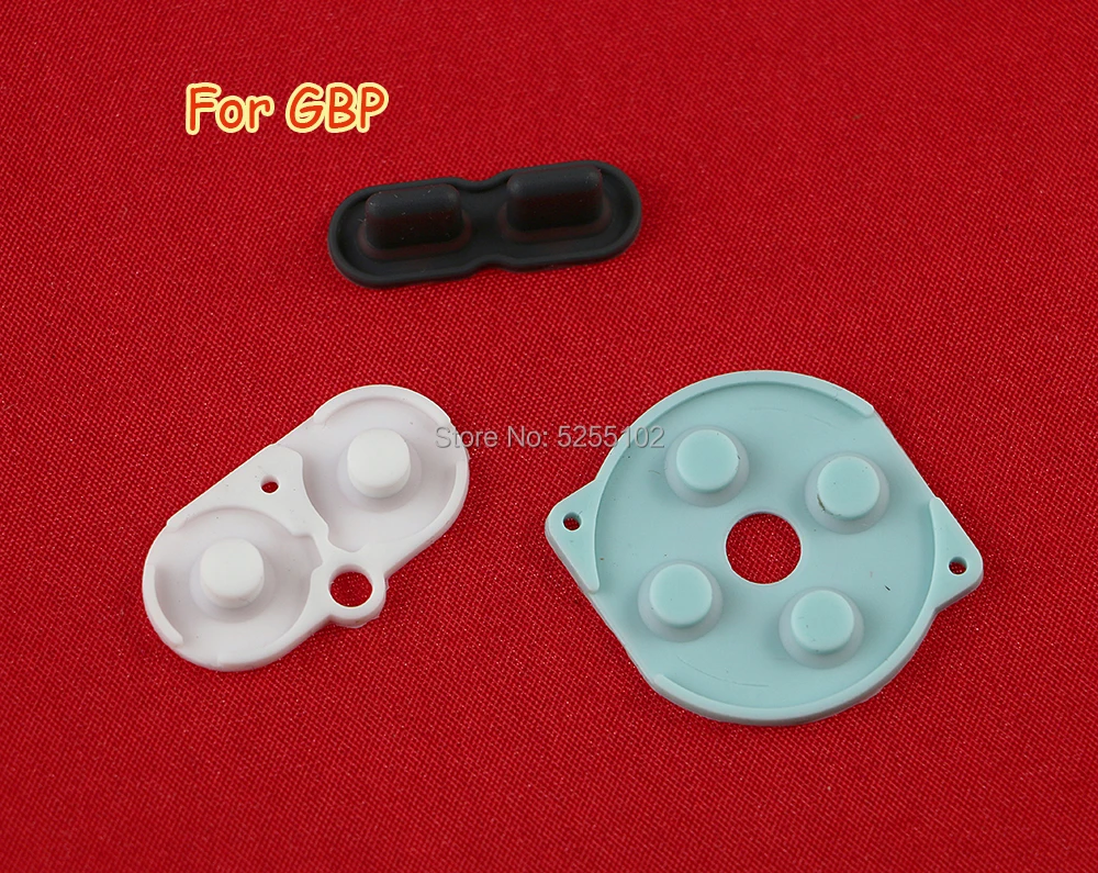 

150sets For GBP Rubber Conductive Buttons A B D pad for GameBoy Pocket Silicone Pads Start Select Keypad Repair parts