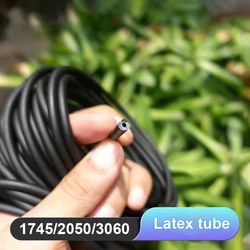 Tube en latex de caoutchouc antigel noir pour fronde, accessoires de chasse, catapulte extérieure, 1632, 1745, 2050/3060, 5m