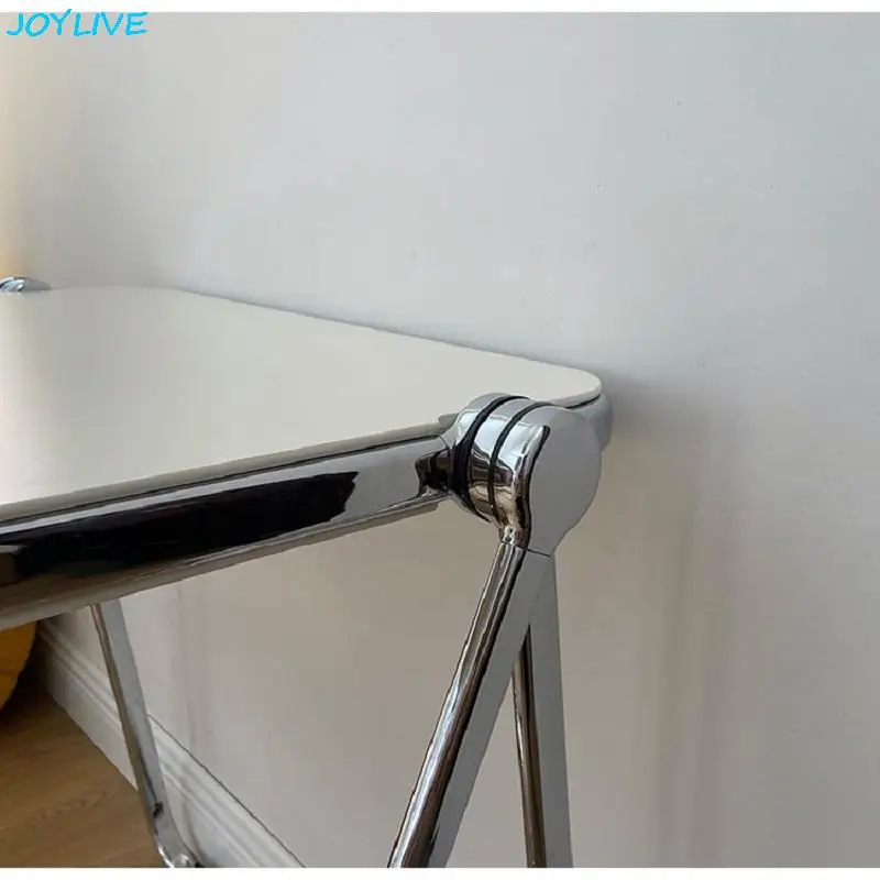 JOYLIVE Folding Dining Table Simple Transparent Table Coffee Table Side Table Portable Office Study Table Home Use 2021 New