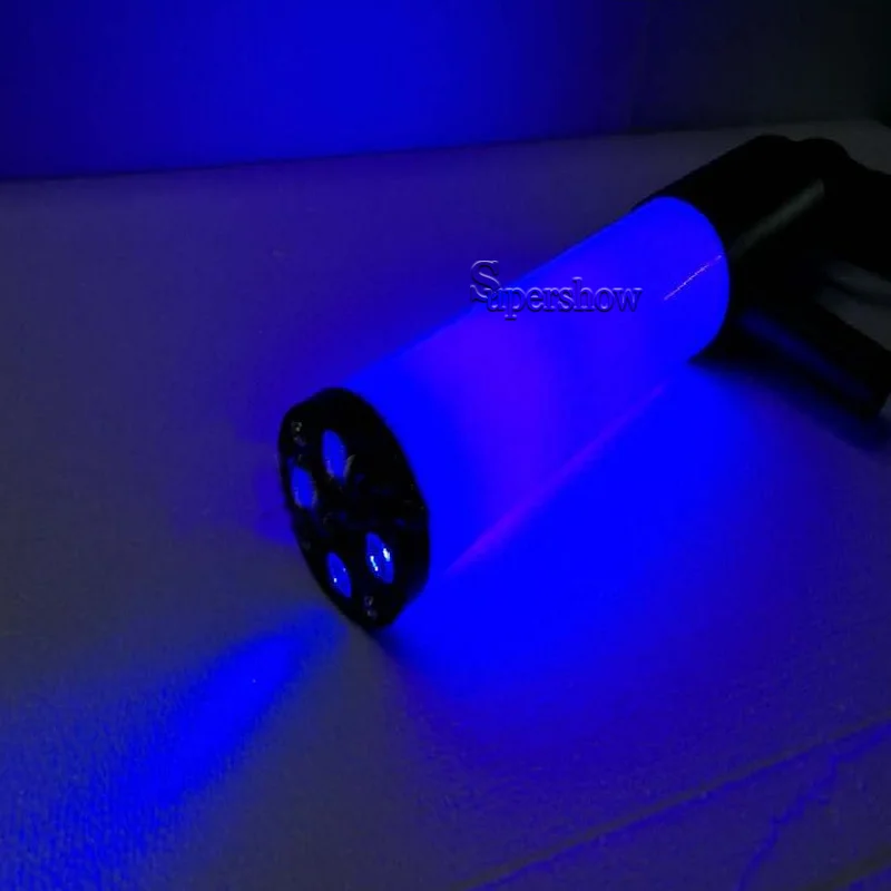 Pistola Handhold Led Co2 Gun 4x3w RGB Party Led Dj Stage Co2 Jet Machine for night club stage equipment