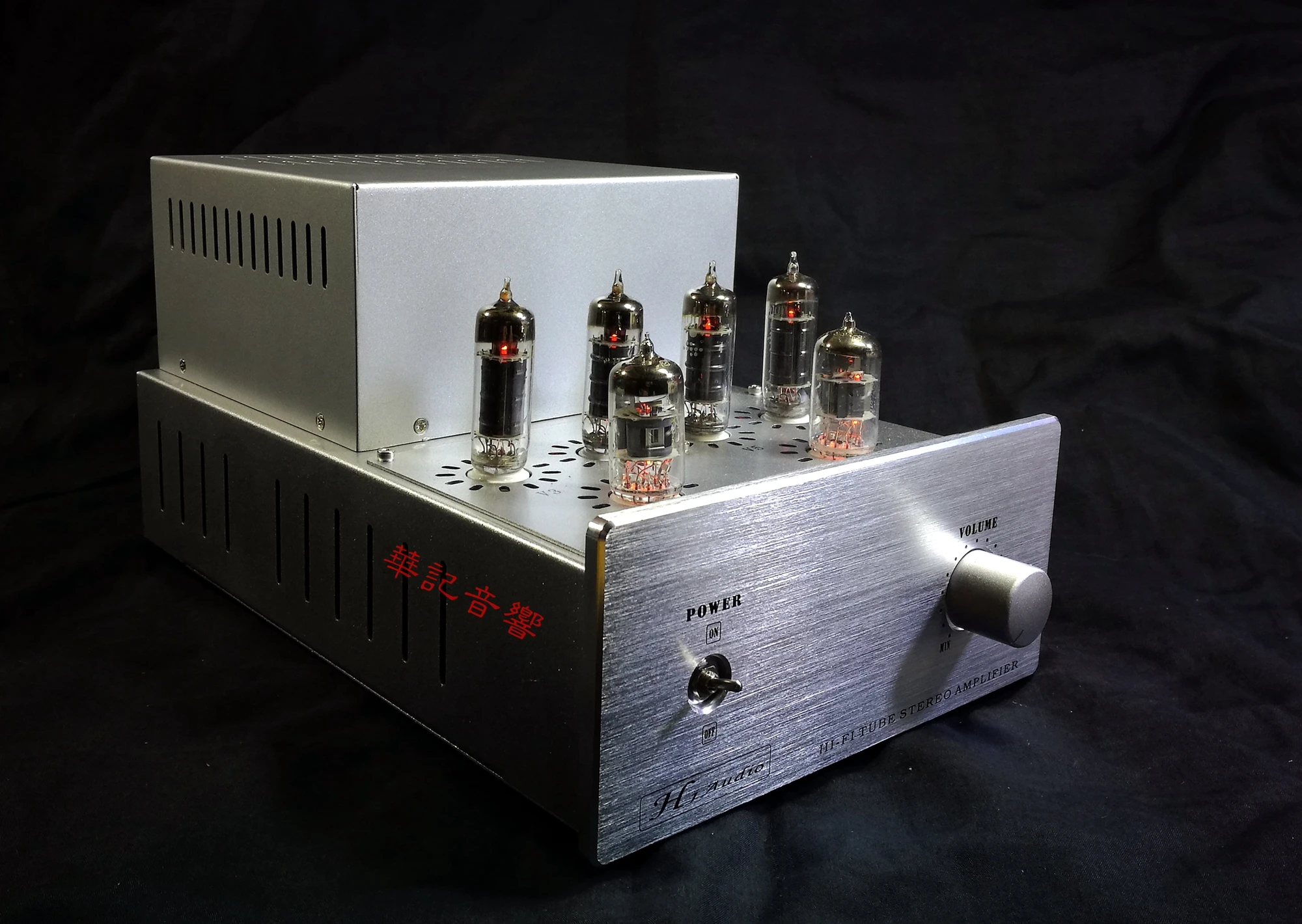 HUAJI Tube tube amplifier power amplifier ST-6AQ5PP 2*10W stereo push-pull combined amplifier,6F2(6U8、ECF82)*2、6AQ5*4