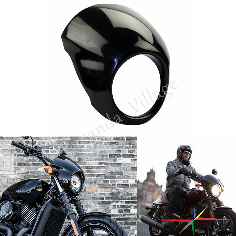 Motorcycle Black ABS Plastic 5.75