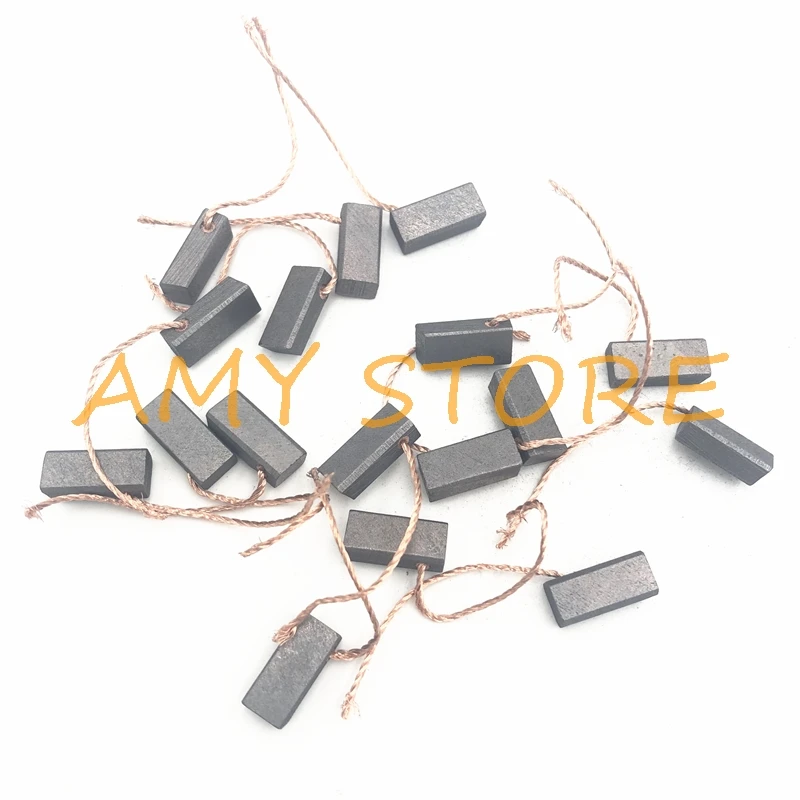 2/5/10/20/50pcs cavi 4 x6x1 2/13mm generatore elettrico generico strumento motore spazzole di carbone alternatore utensile elettrico