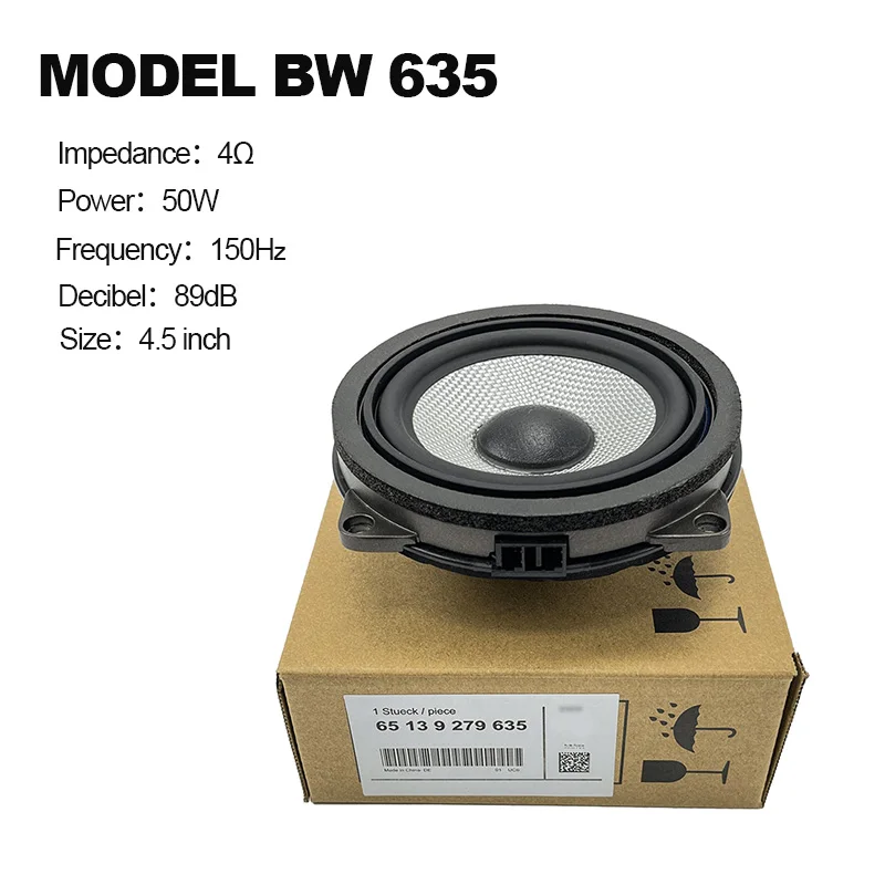 4.5 cal drzwi głośnik średniotonowy dla BMW G30 G20 F20 F25 F30 F32 G01 F48 F34 GT X1 X3 X4 serii głośniki samochodowe audio stereo róg