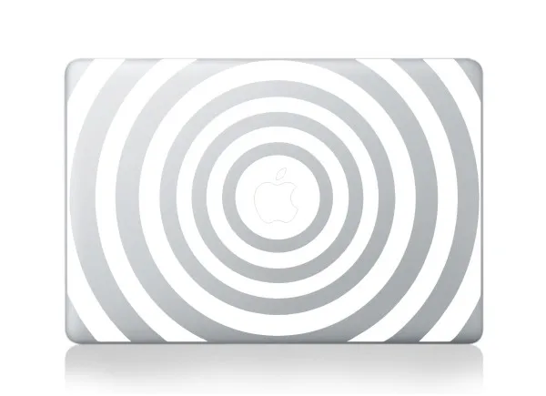 YCSTICKER Design F ملحقات الكمبيوتر المحمول أسود الفينيل نقل Oracal الشارات ملصق الجلد لماك بوك AIR RETINA 11 12 13 15