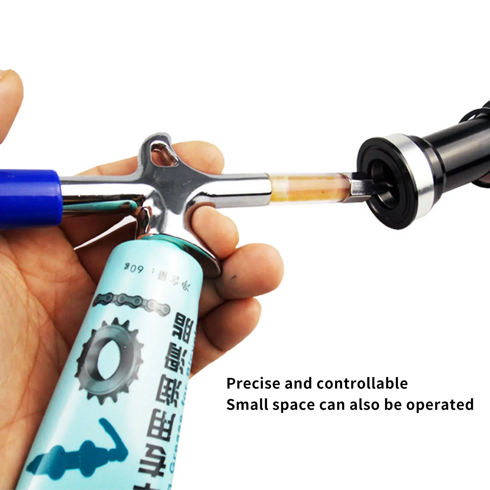 Bicycle Grease Injector ToolOil Bottle Road Bike Bearing Hub Axis Grease LubricatingFor Mountain MTB Bike Service Tool