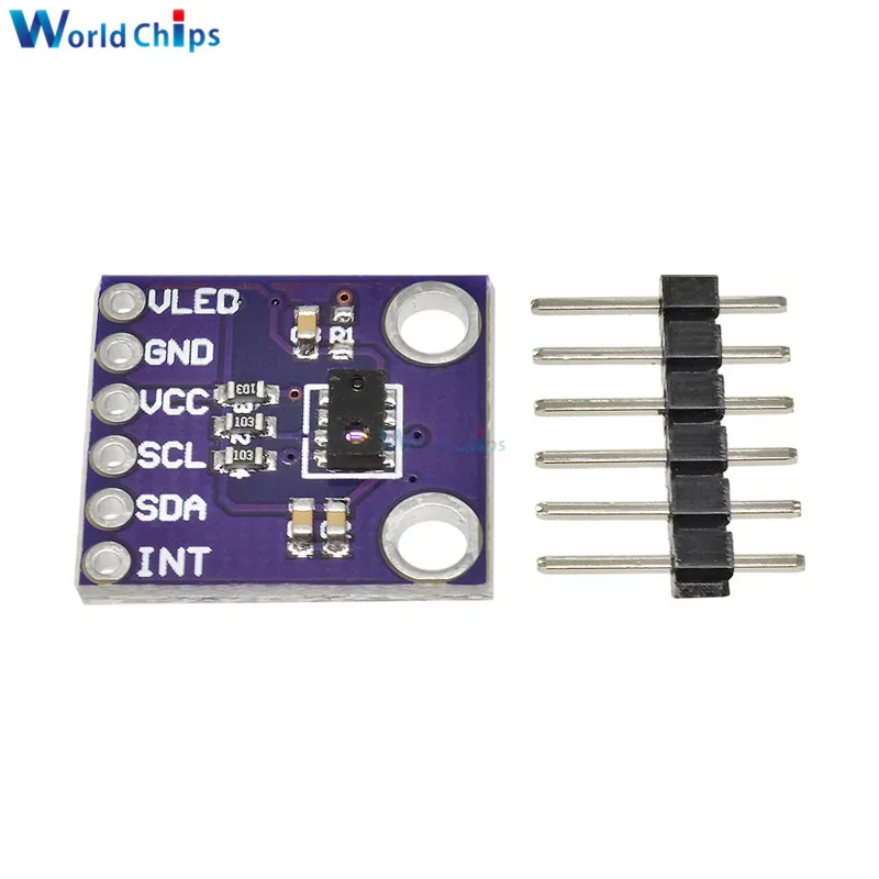 CJMCU-3216 AP3216 ALS/PS Digital Ambient Light Sensor Proximity Distance Sensor Module Light Detection Photosensitive Sensor DIY