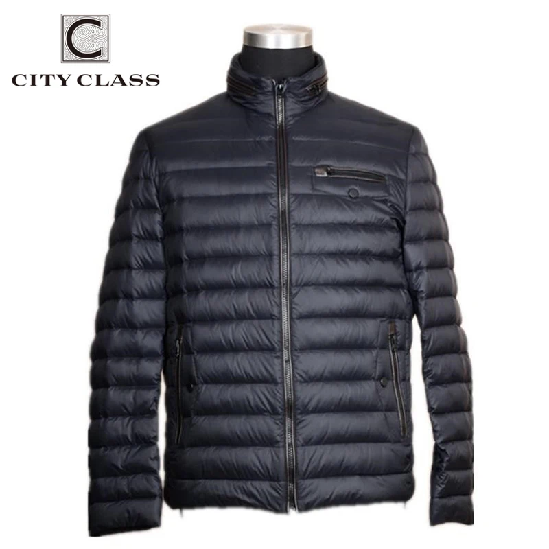 

CITY CLASS New Down Coat Spring Autumn Fashion Duck Down Jacket Coat Lightweight Soft Windproof Hot Sale for Male 9034