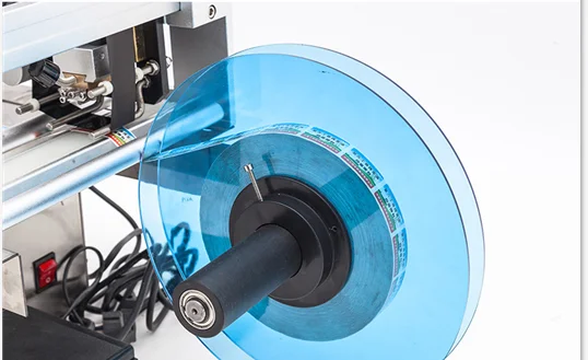 반자동 dateprinter 플라스틱 둥근 병 라벨링 기계, 스티커 라벨 포장 기계