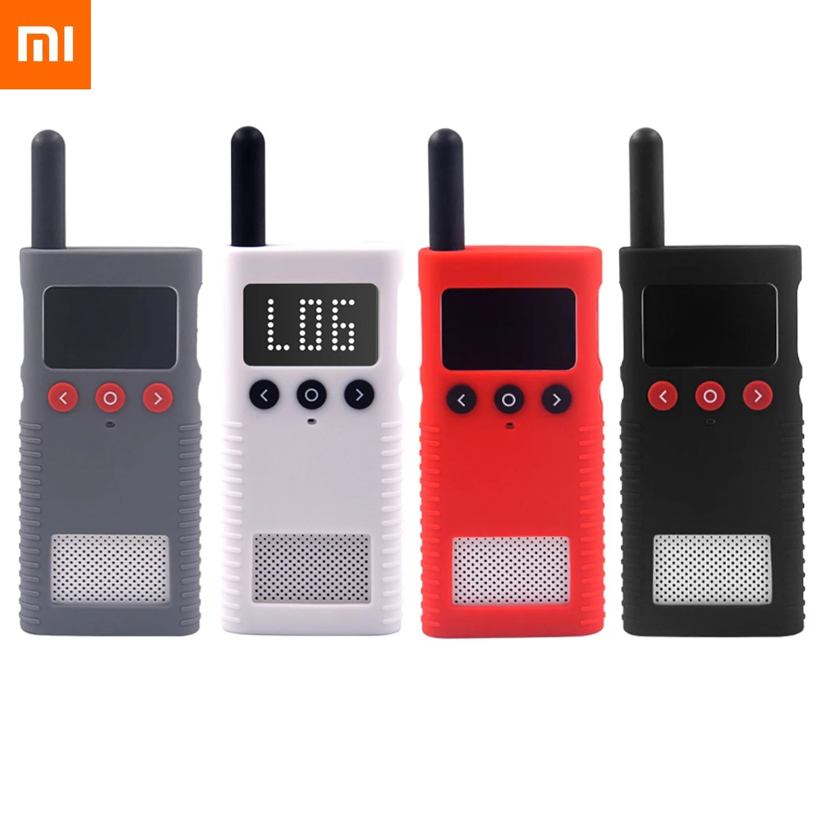 Silicone Protective Case Cover Anti-drop Anti-scratch Outdoor Interphone Protect Shell Accessories for Xiaomi Walkie Talkie 1S