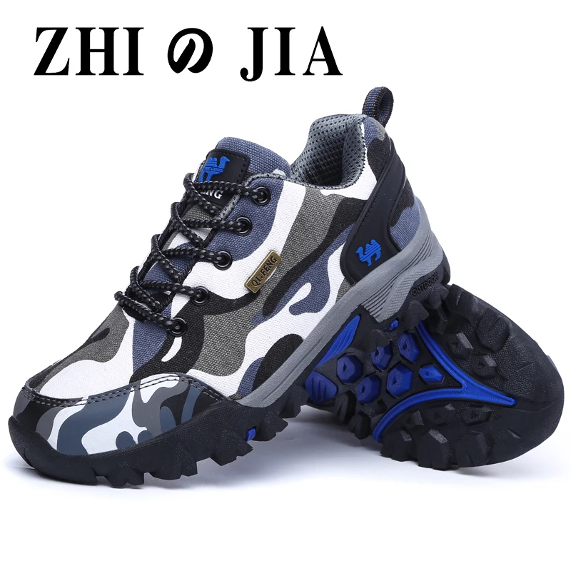 Casual cloth men\'s shoe sports shoe non-slip fashion shoes women\'s shoes camouflage waterproof couple hiking shoes outdoor train