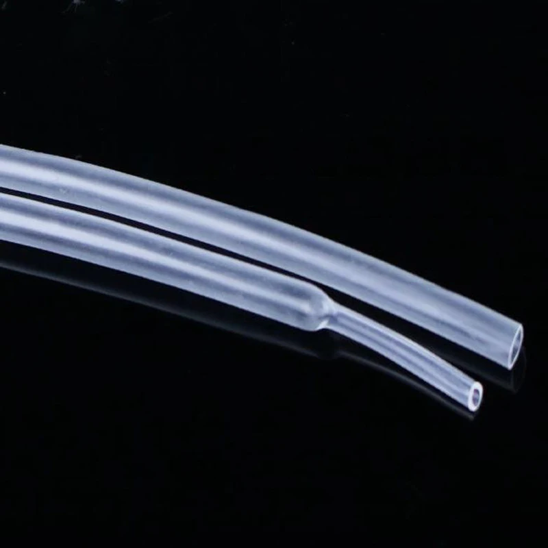 1mm 1.5mm 2mm 2.5mm 3mm 3.5mm 4mm 5mm 6mm 8mm Transparent Clear Heat Shrink Tube Shrinkable Tubing Sleeving Wrap Wire kits