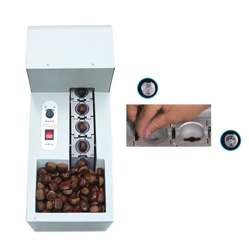 

Automatic Chestnut Opening Machine Commercial Chestnut Opener Cutting Machine 220V