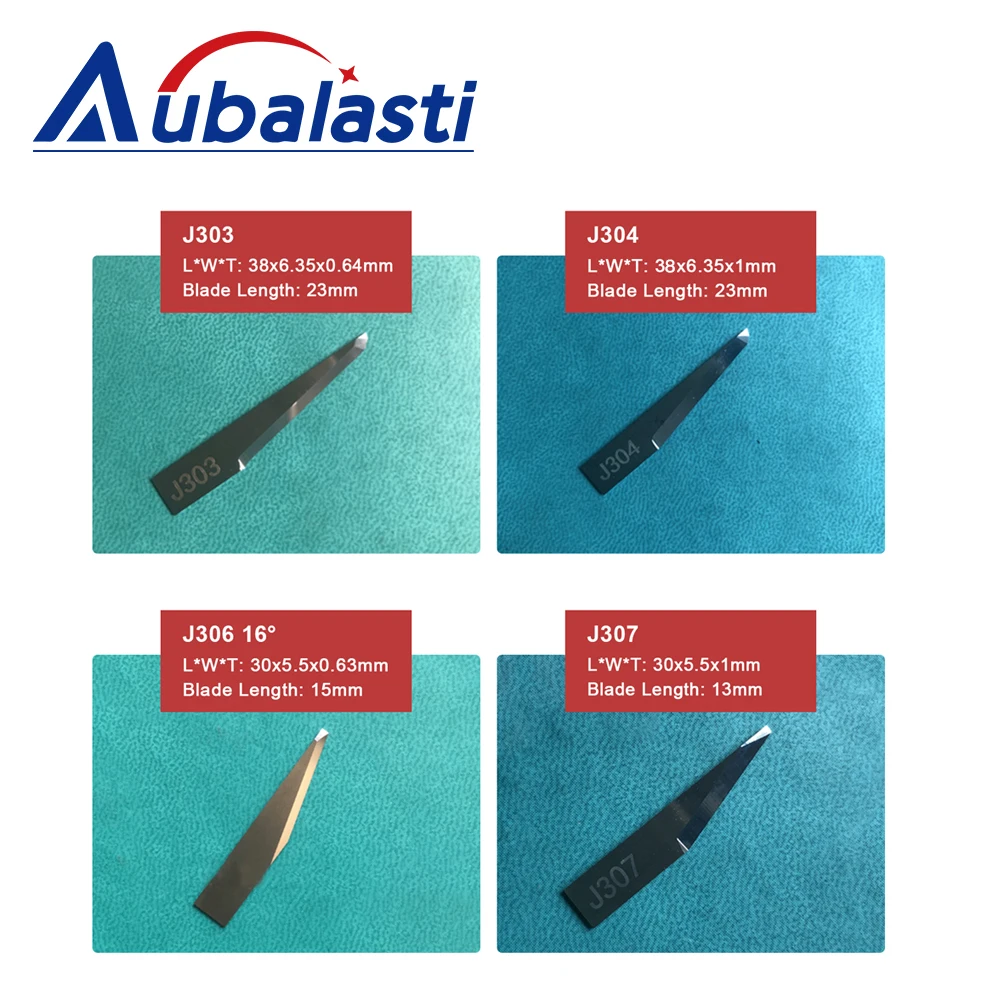 Aubalasti JingWei الاهتزاز شفرة سكين 16 درجة 26 درجة 45 درجة للإعلان الاهتزاز ماكينة قطع السكين