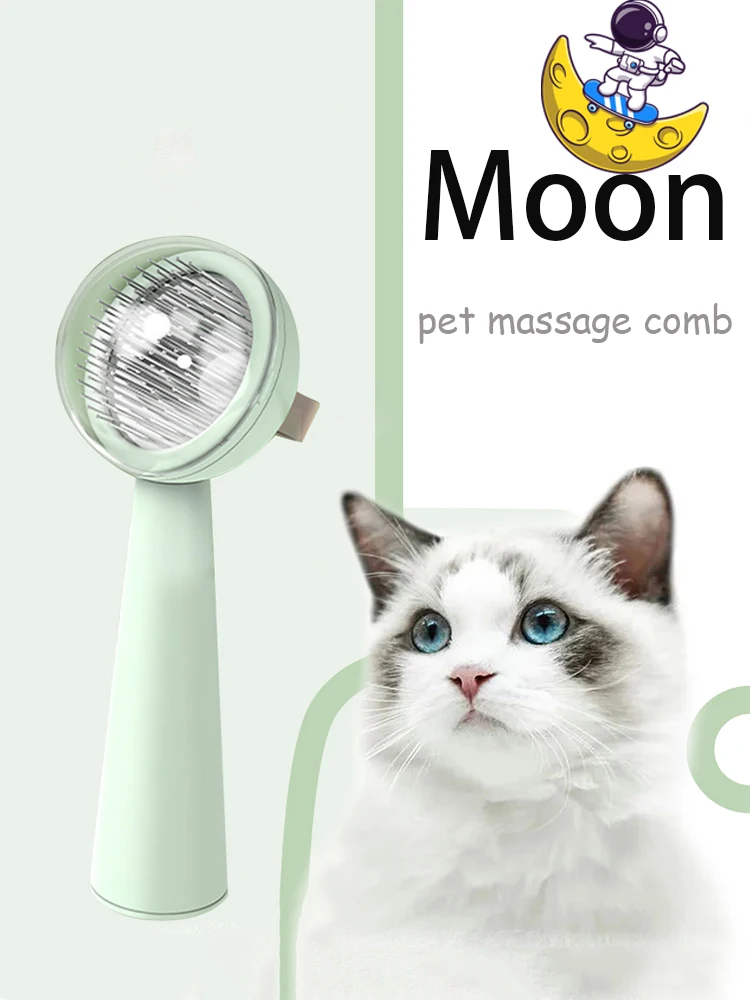 

SHUANGMAO Cleaning Slicker Brush for Dog and Cat Removes Undercoat Tangled Hair Massages Particle Pet Comb Improves Circulation