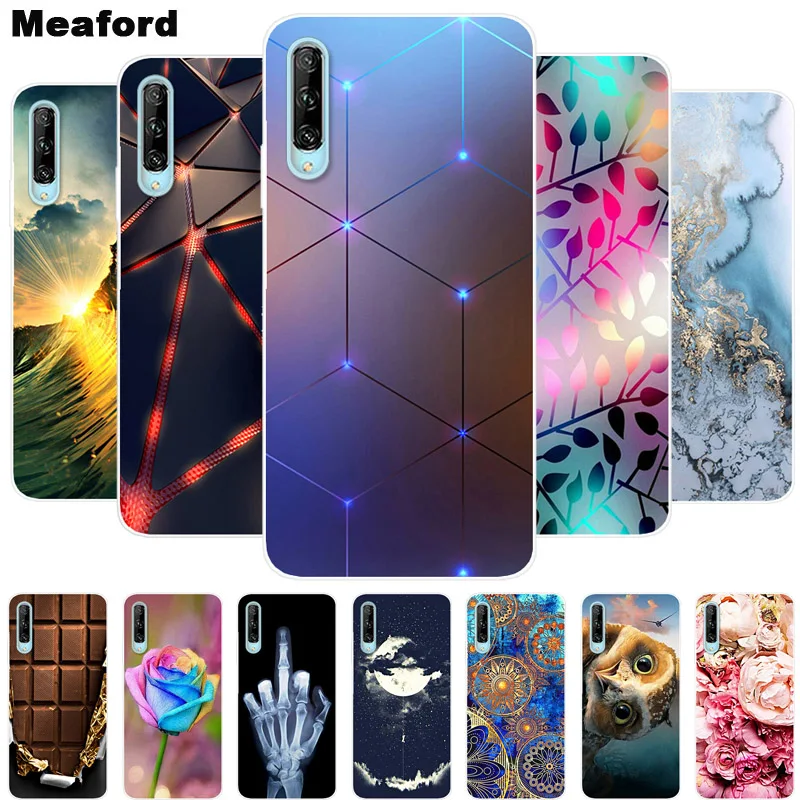 

6.59" For Huawei P Smart Pro 2019 Case Phone Cover Soft Silicone Back Case Coque for Huawei P Smart Pro 2019 Shockproof Cover