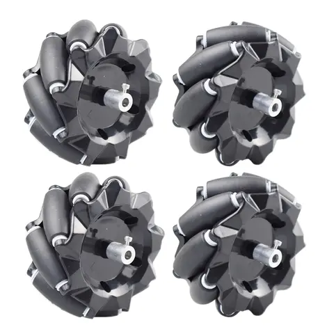 20KG Belasting 97mm Omni Mecanum Wiel met 4/6mm Koppelingen voor Arduino Raspberry Pi DIY STEM speelgoed Onderdelen