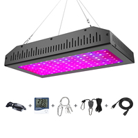 1200W LED Grow Light Full Spectrum Plants 2000W Growing Lamp Double Switch Hydroponic Indoor Plant Veg and Bloom Flower UV IR