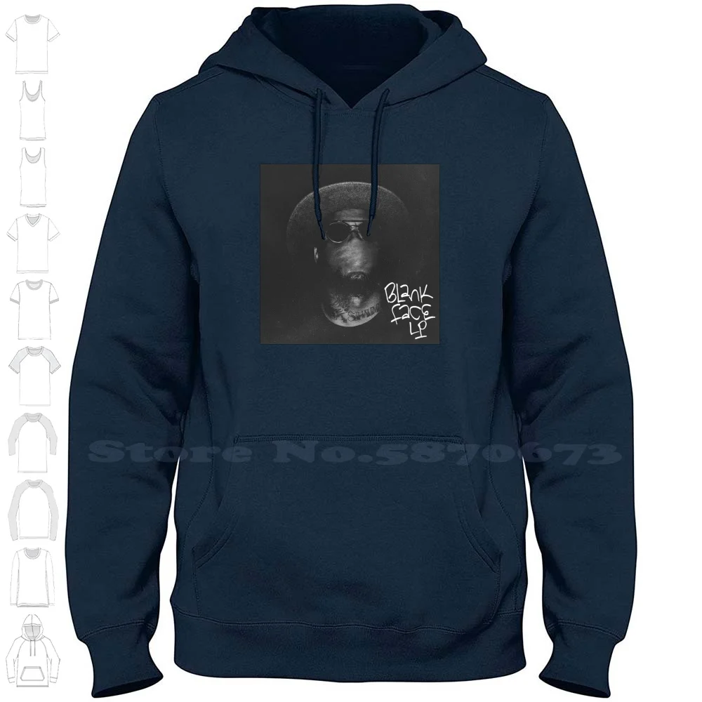 Schoolboy Q Blank Face 100% Cotton Hoodie T-Shirt Schoolboy Q Kendrick Lamar Tde Sza Jay Ab Soul Gangsta Crip Los Angeles Hip