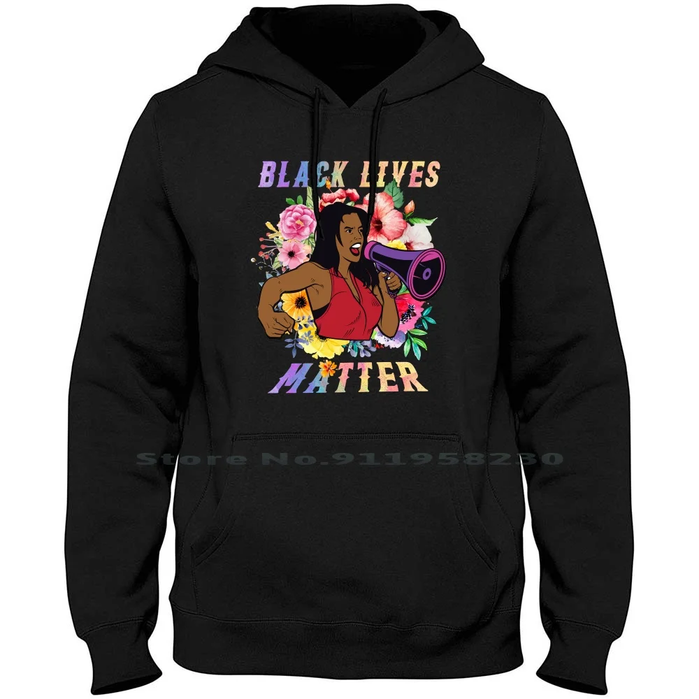 Black Lives Matter Protest Hoodie Sweater Cotton Black Lives Matter Black Jack Protest Matter Black Ester Lives Light Test Matt