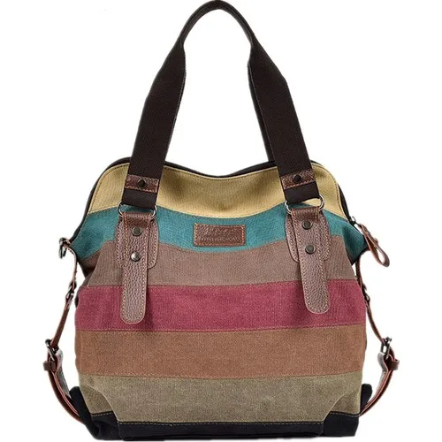 Women's Casual Vintage Hobo Canvas Shoulder Bag 12596