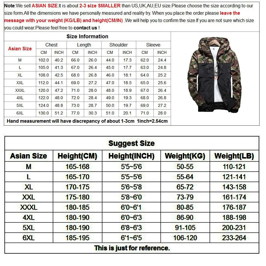 2024 Spring Fashion Waterproof Camouflage Hooded Jacket Men Camo Windbreaker Red Blue