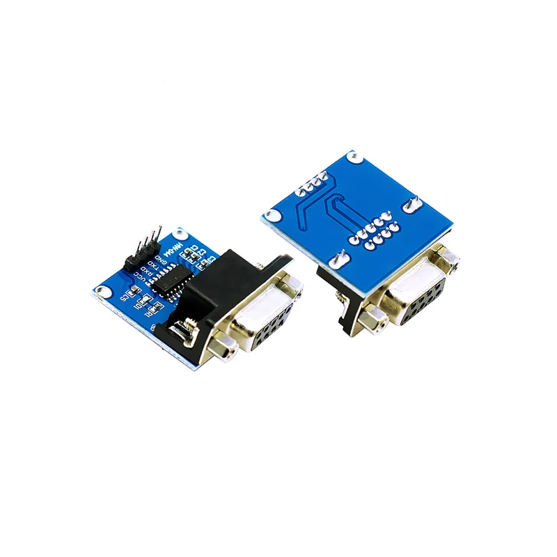 MAX3232 RS232 To TTL Serial Port Converter Module DB9 Connector MAX232 Board For Arduino  New Good Quality