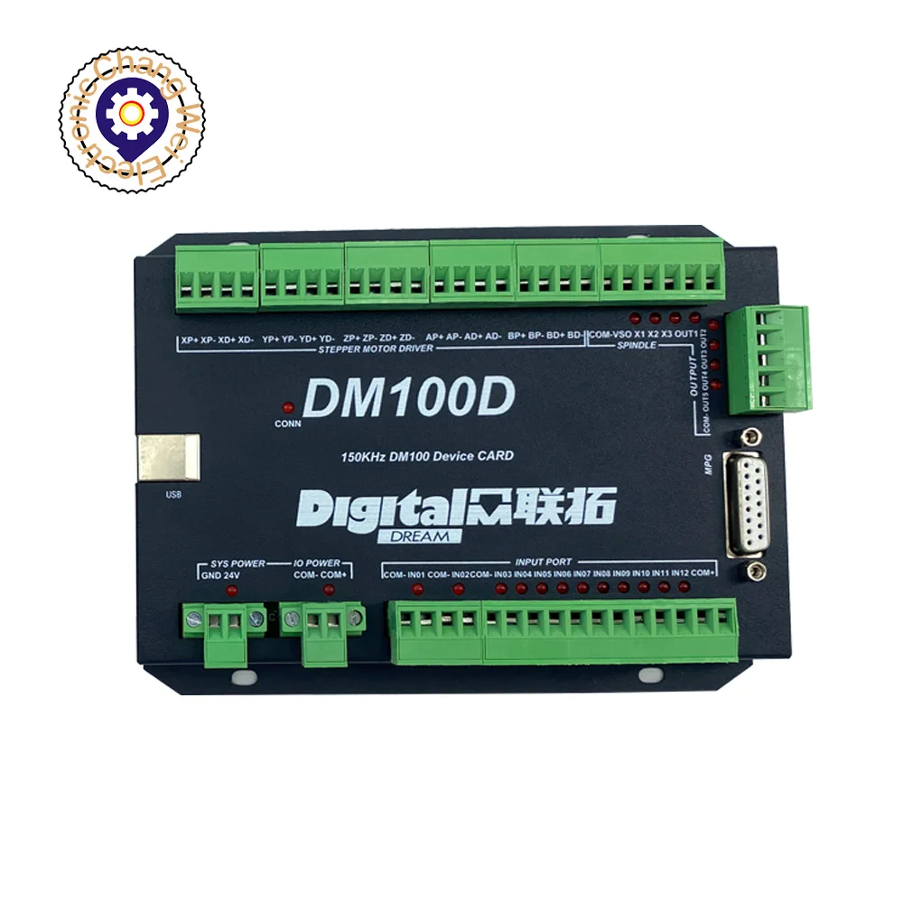 Aggiornamento NCH02 controller di movimento CNC offline portatile 3 assi 4 assi 5 assi codice G maniglia USB pulsante telecomando volantino CNC