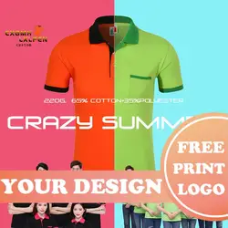 Group Team Polo Shirts Custom Printed Photo/Logo Work Clothes For Men and Women Customized Uniform Polos Casual Cotton Tops Tees