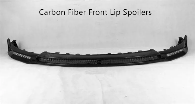 Front Rear Grille Lip Spoilers For Maserati Levante 2016 2017 2018 2019 2020 Bumper Diffuser High Quality Carbon Fiber Spoiler