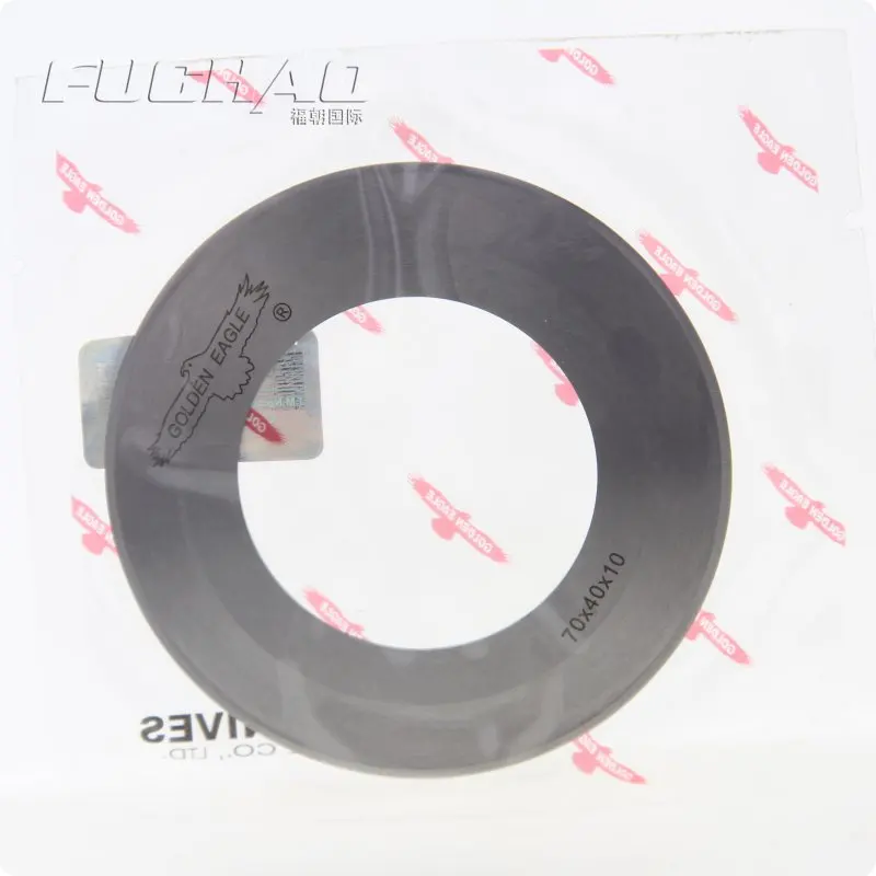 Industrial Sewing Machine Spare Parts Round Knife 70x40x1.0 Cutting Blade 80x40x1.0