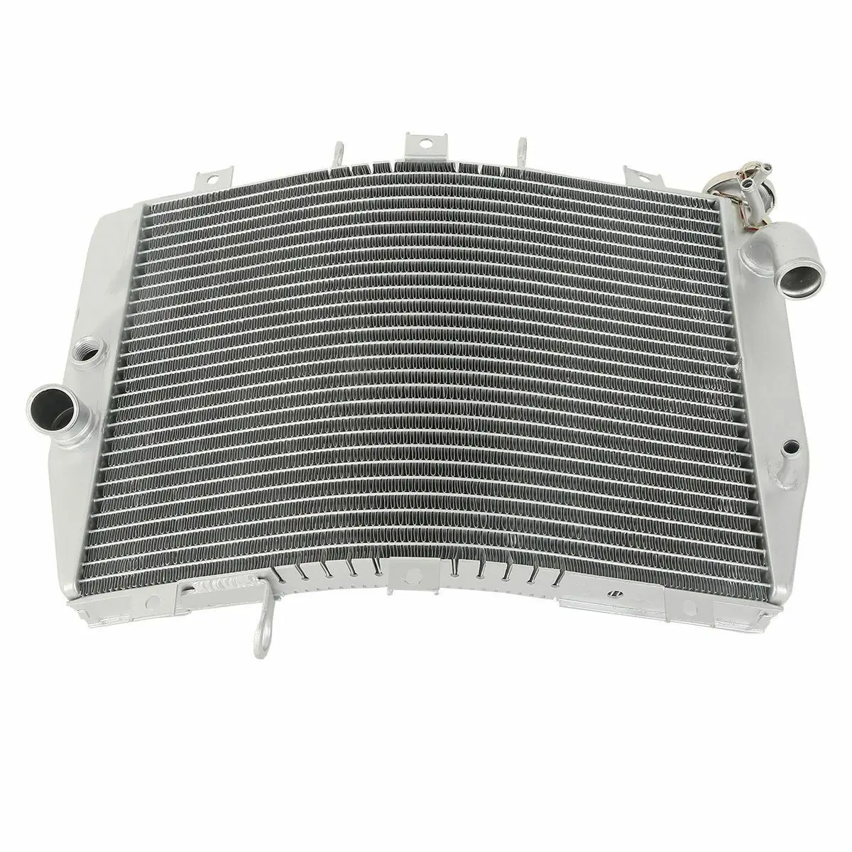 Motorcycle Radiator Cooler For Kawasaki NINJA ZX6R ZX-6R ZX600 1998 1999 2000 20001 2002 ZZR600 ZX600J 2005-2008 Aluminum